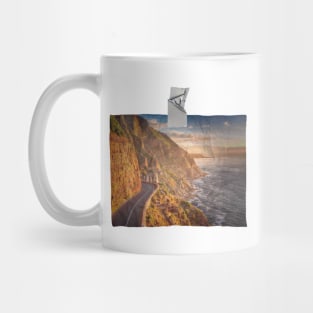 Road and sea duct tape Mug